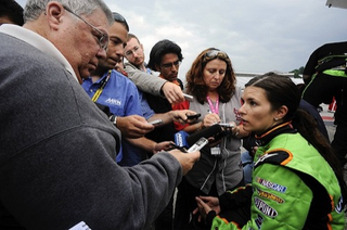 Illustration for article titled Why Danica Patrick Can't Win At Racing